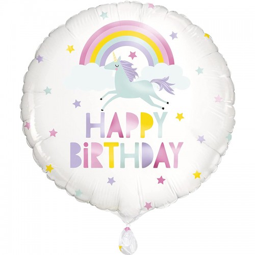 Balão Redondo Unicórnio